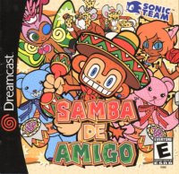 Samba de Amigo PAL Sega Dreamcast PAL box art
